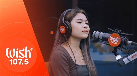 Lyca Gairanod performs “Kabilang Buhay” LIVE on Wish 107.5 Bus.
